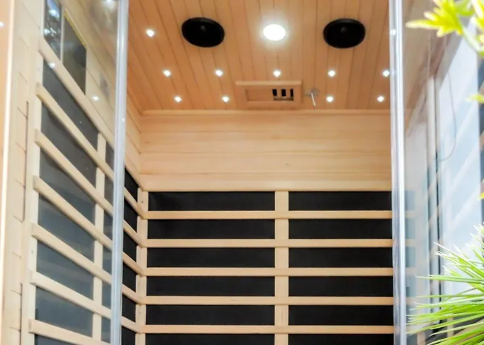 Apartment Plein Centre-ville T2 Avec Sauna